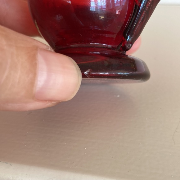 Antique Etched Glass w Stag - Picture 8 of 9